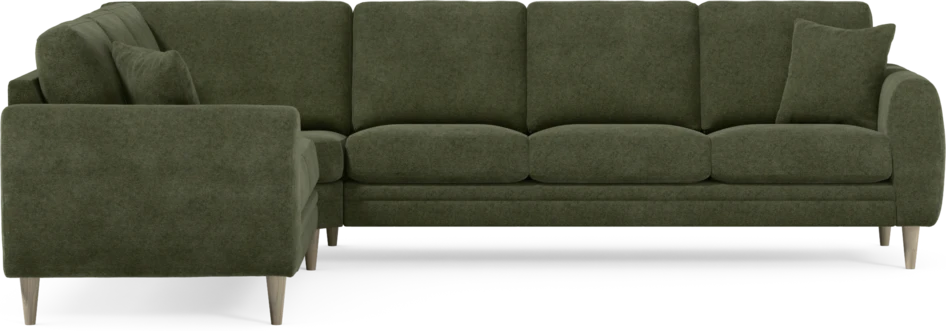 Eden - Hörnsoffa, 2+3-sits - Grön