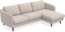 Madison - 2-sits soffa med schäslong höger - Beige