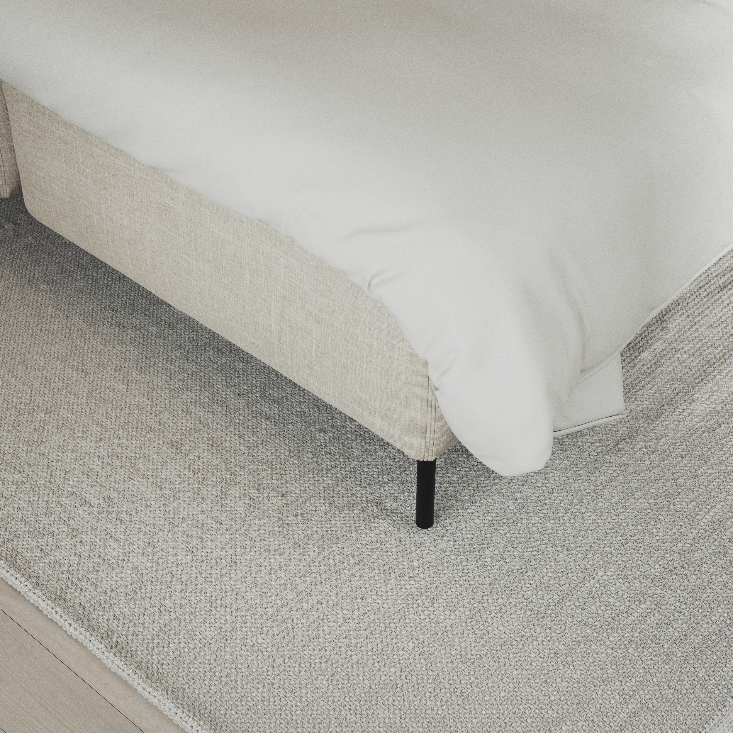 Delux Exclusive - Kontinentalsäng, enkelsäng 120 cm med bäddmadrass och sängben - inspiration