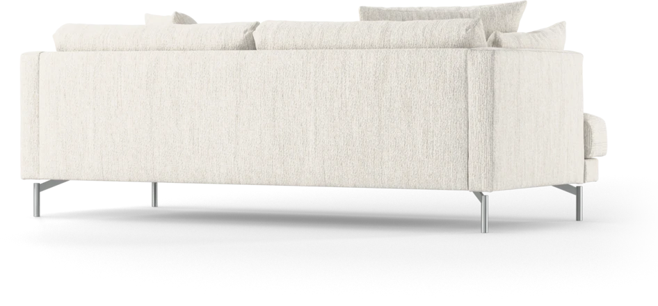 Harper - 3-sits soffa, hel dyna - Vit