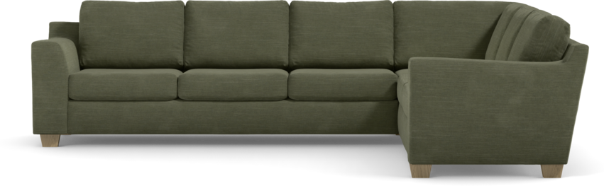 Friday - Hörnsoffa, 3+2-sits - Grön