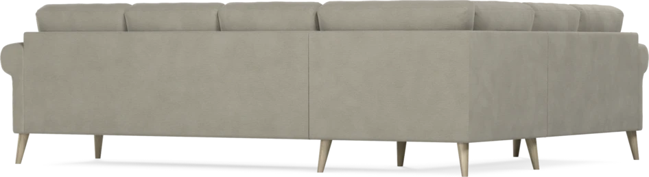 Eden - Hörnsoffa, 2+3-sits - Brun