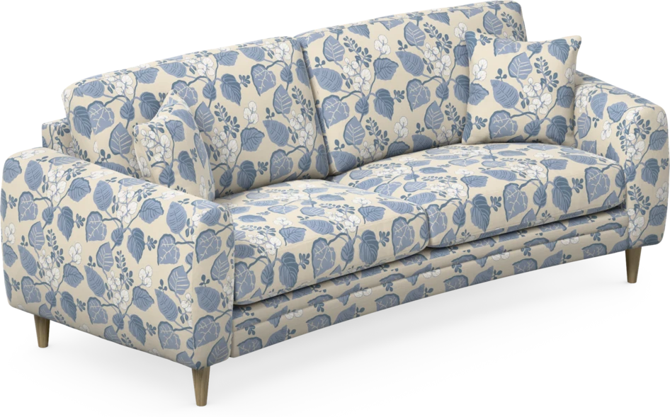 Eden - 2,5-sits soffa svängd - Flerfärgad