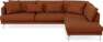 Harper - 3-sits soffa med divan höger - Orange