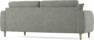 Eden - 2,5-sits soffa svängd - Grå