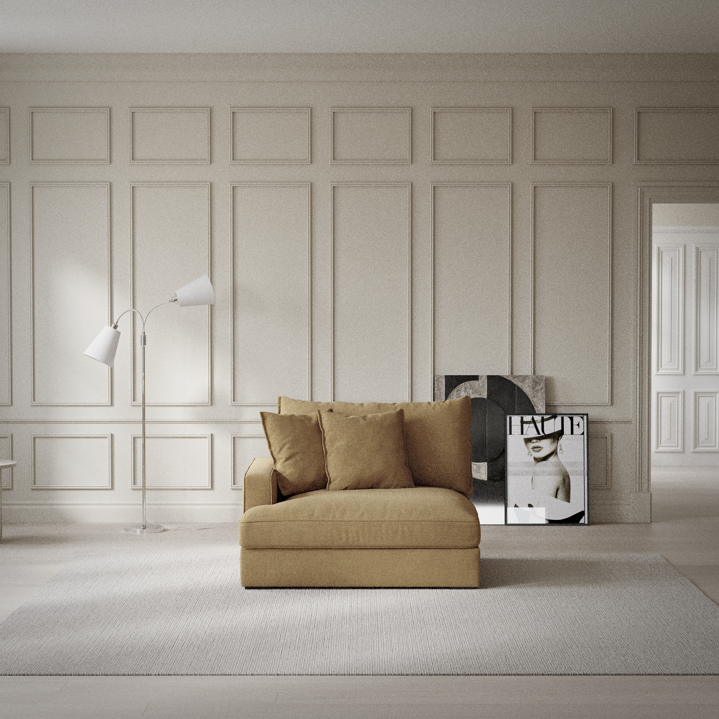 Rossi, 1,5-sits med armstöd vänster