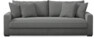 Rossi - 3-sits soffa, hel dyna - Grå