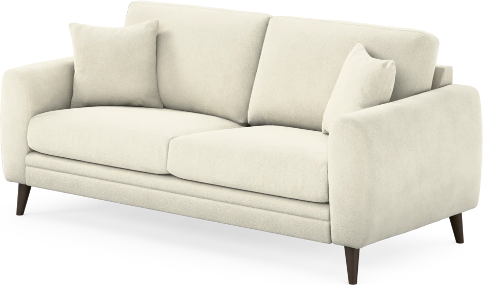 Eden - 2,5-sits soffa - Vit