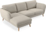 Madison Lux - 2-sits soffa med schäslong vänster - Beige