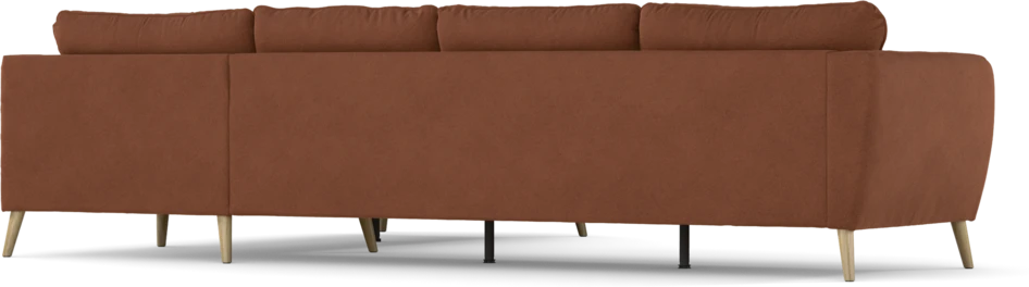 County - Hörnsoffa, 3+2-sits - Orange