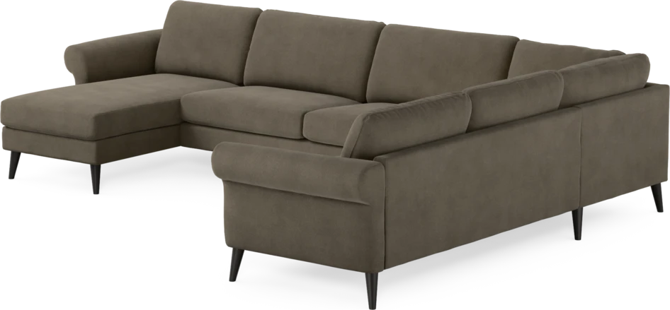 Bridge - Hörnsoffa, 3+2-sits med schäslong vänster - Beige