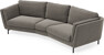 Madison - 3-sits soffa svängd, 90 cm - Grå