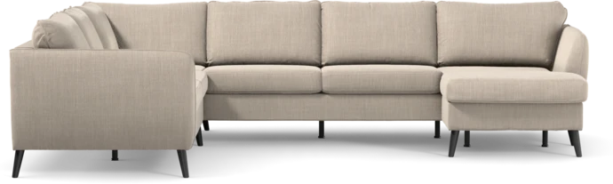 County, Hörnsoffa, 2+3-sits med schäslong höger