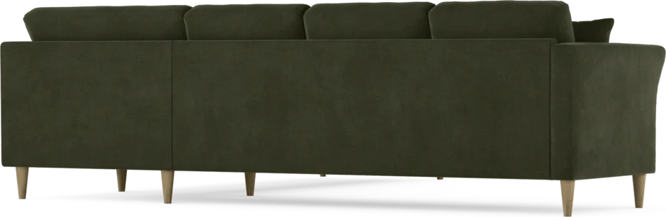 Eden - Hörnsoffa, 3+3-sits - Grön