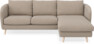 Madison - 2-sits soffa med schäslong höger - Beige