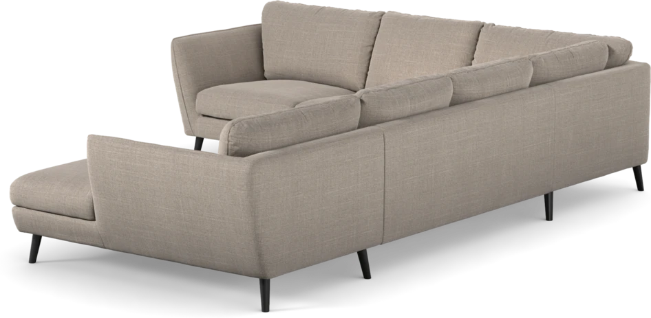 Madison Lux - Hörnsoffa med schäslong höger - Beige