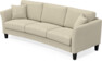 Eden - 3-sits svängd - Beige