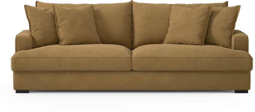 Mila - 4-sits soffa - Gul