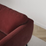 Madison Lux - 2-sits soffa med schäslong vänster - Rosa