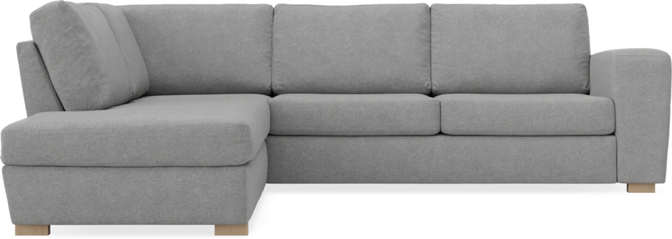 Friday - 2,5-sits soffa med divan vänster - Grå