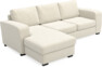Friday - 3-sits soffa med schäslong vänster - Beige