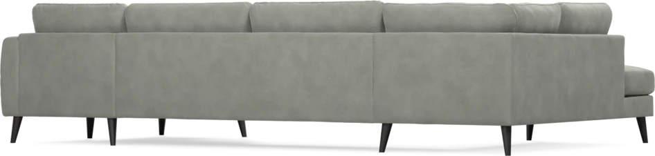 Bridge - 3-sits soffa med divan vänster och schäslong höger - Grå
