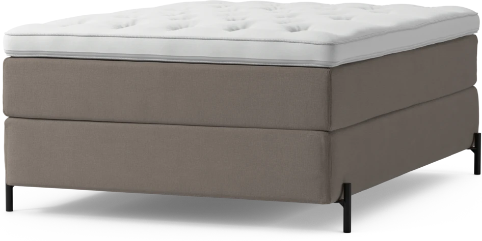 Delux Dream - Kontinentalsäng, enkelsäng 140 cm med bäddmadrass och sängben