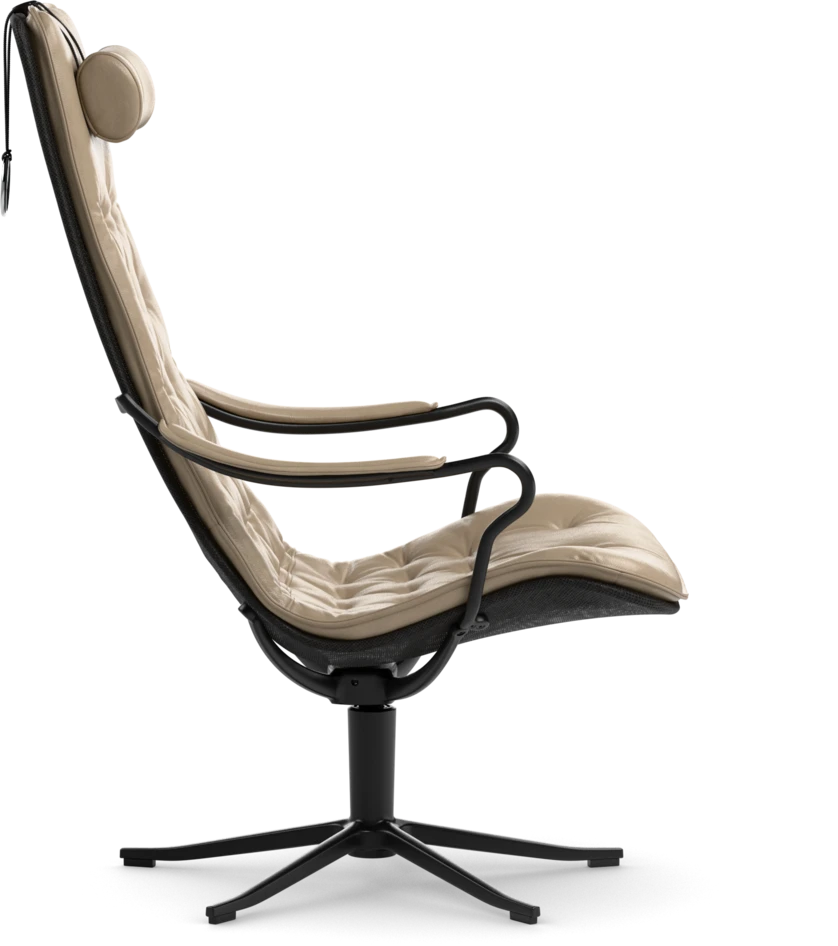 Moore - Fåtölj hög rygg - Beige