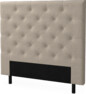 Delux Pikerad - Sänggavel, 90-210 cm - Beige