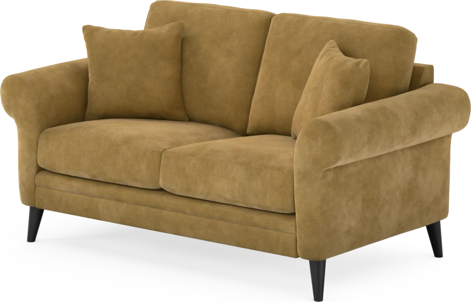 Eden - 2-sits soffa - Gul