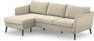 County - 3-sits soffa med flyttbar schäslong - Beige