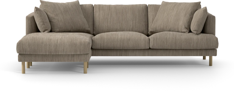 Harper - 4-sits med schäslong vänster - Beige