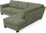 Friday - 2,5-sits soffa med divan höger - Vit