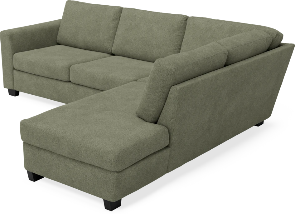 Friday - 2,5-sits soffa med divan höger - Vit
