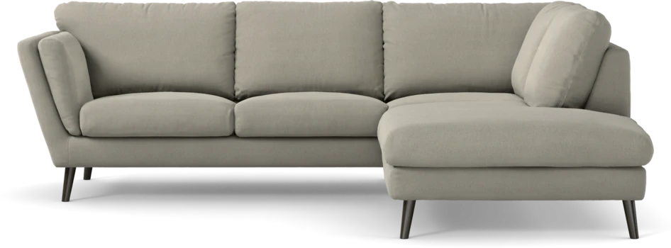 Madison - 2-sits soffa med divan höger - Grå