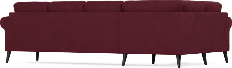 Eden - Hörnsoffa, 1+3-sits - Röd