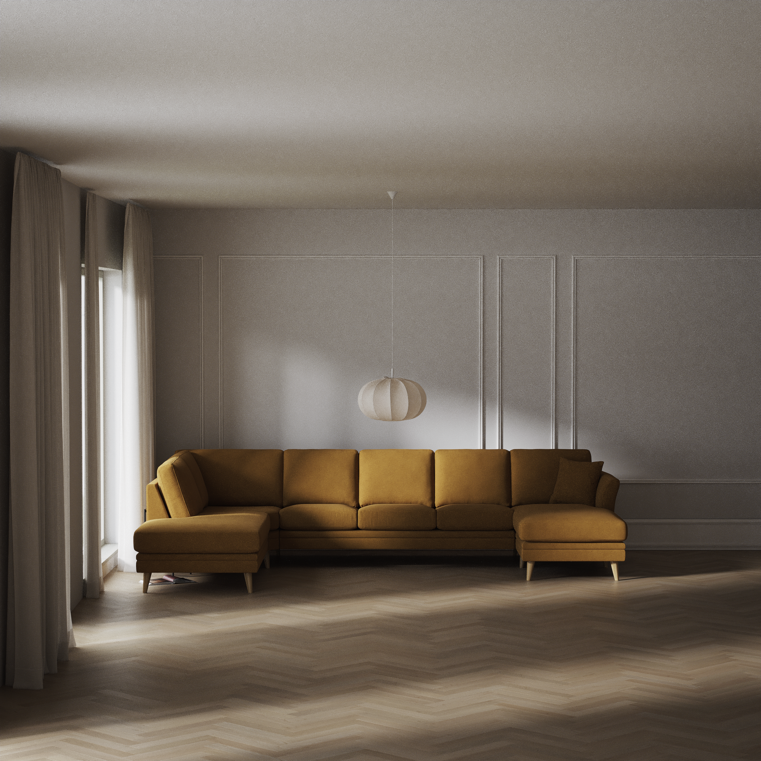 Eden - 3-sits soffa med divan vänster och schäslong höger - inspiration