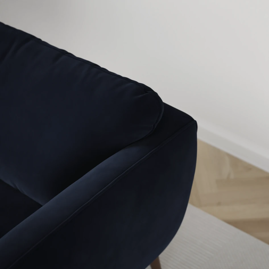 Madison Lux - Hörnsoffa 2+3-sits, hörn 1 - Blå