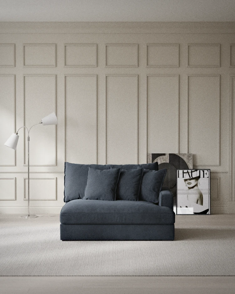 Rossi - 2-sits med armstöd höger - inspiration