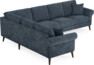Eden - Hörnsoffa, 2+3-sits - Blå