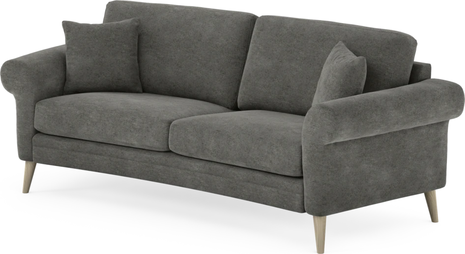 Eden - 2,5-sits soffa svängd - Grå