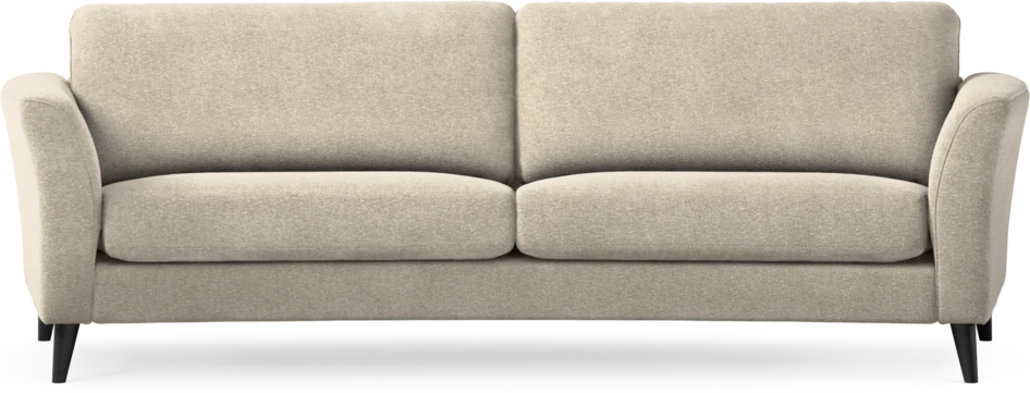 Bridge - 3-sits soffa svängd - Beige