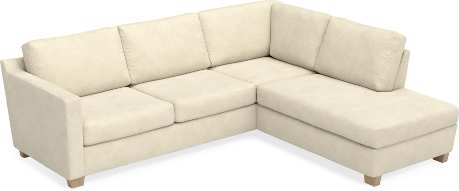 Friday - 2,5-sits soffa med divan höger - Beige