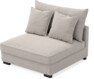 Rossi - 1,5-sits utan armstöd - Beige