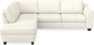 Friday - 2,5-sits soffa med divan vänster - Vit