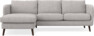 Madison Lux - 2-sits soffa med schäslong vänster - Beige