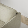Madison Lux - 3-sits soffa med divan höger - Grön