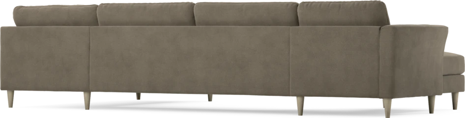 Bridge - 3-sits soffa med schäslong vänster och divan höger - Beige