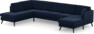 Eden - 3-sits soffa med divan vänster och schäslong höger - Blå
