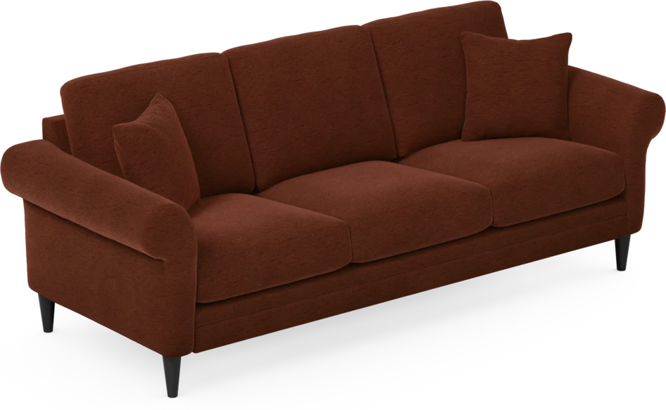 Eden - 3-sits soffa - Orange